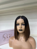 10 Inch Ombré Bob Wig