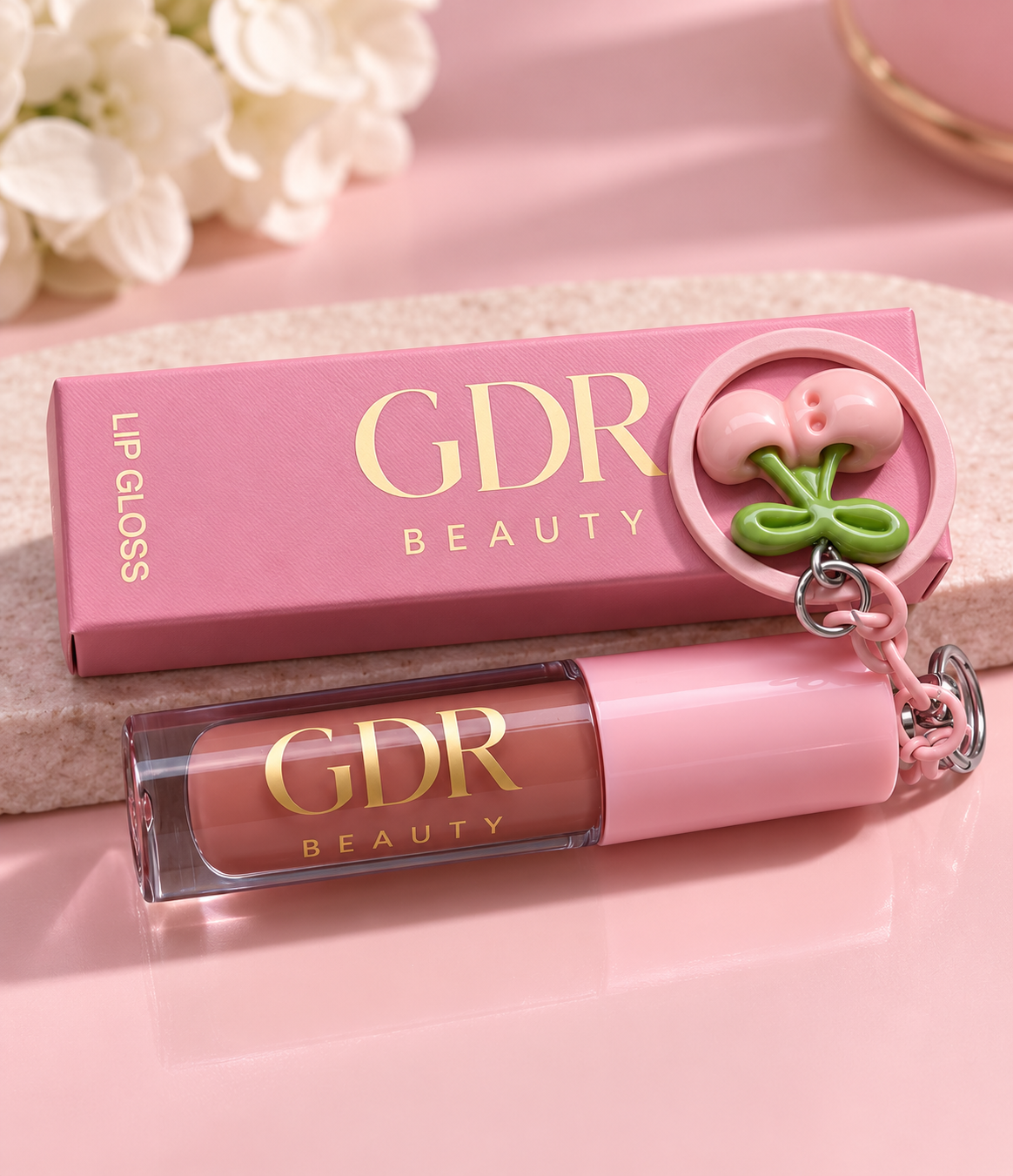 GDR Lip Gloss with Keychain